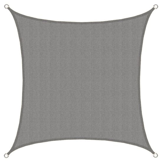 AMANKA 3 x 3 HDPE schaduwdoek - Gray