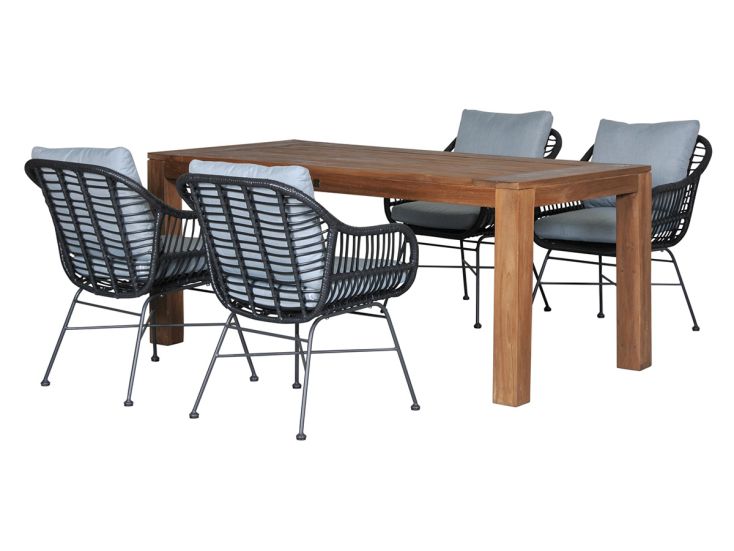 Outdoor Feelings Lekanto Evora diningset