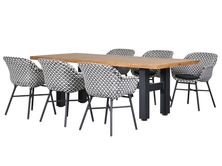 Hartman Delphine Yasmani 240 Carbon diningset