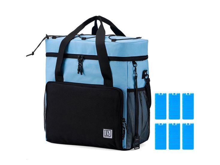 Brisby 4-laags geïsoleerde 40 liter koeltas - Blue