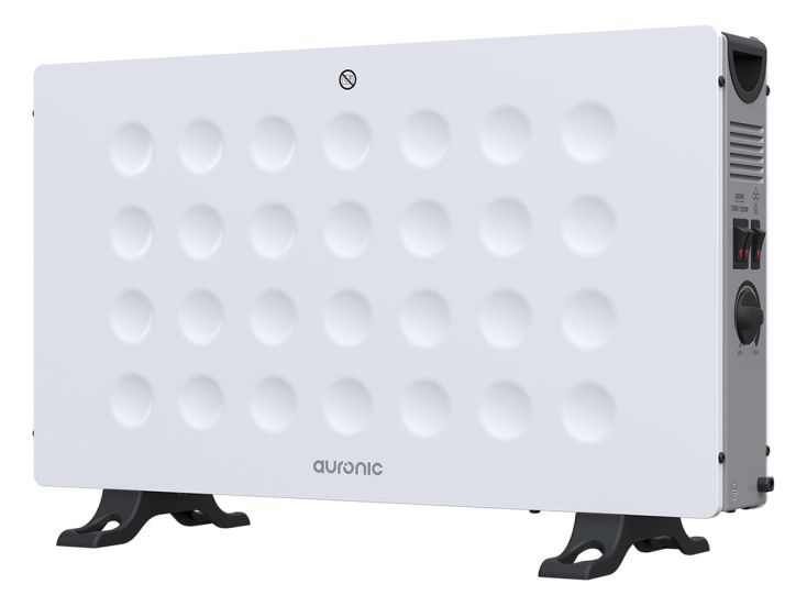 Auronic 2000 watt convectorkachel - White