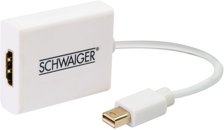 Schwaiger HDMI - mini displayport adapterkabel