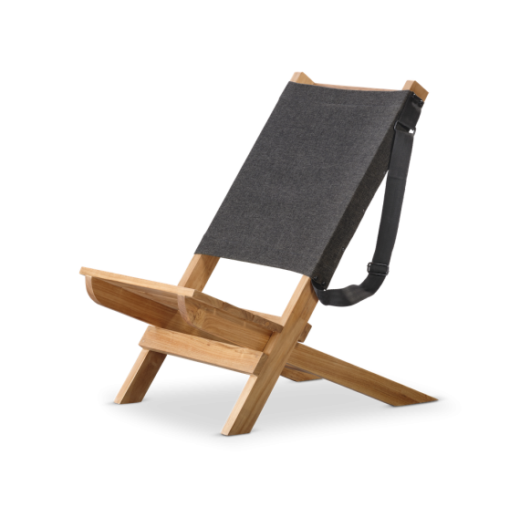 Chill Dept Red Deer Charcoal draagbare stoel