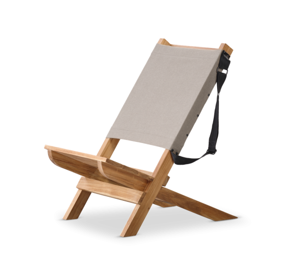 Chill Dept Red Deer Desert Sand draagbare stoel