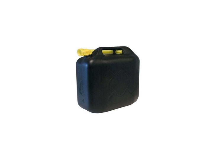 TCP 20 liter zwarte jerrycan