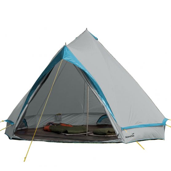 Skandika Comanche 8 tipi grijze Bell tent