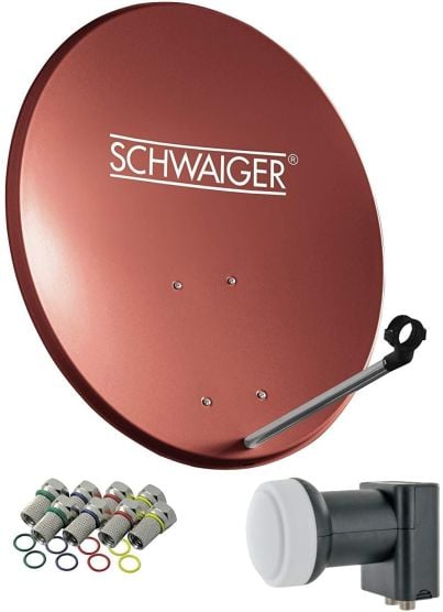 Schwaiger 714494 rode 55 cm schotelset