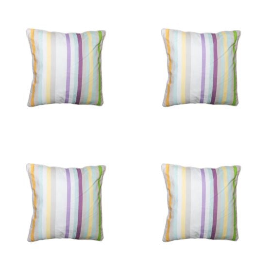 Madison Righe purple Sierkussen - Set van 4