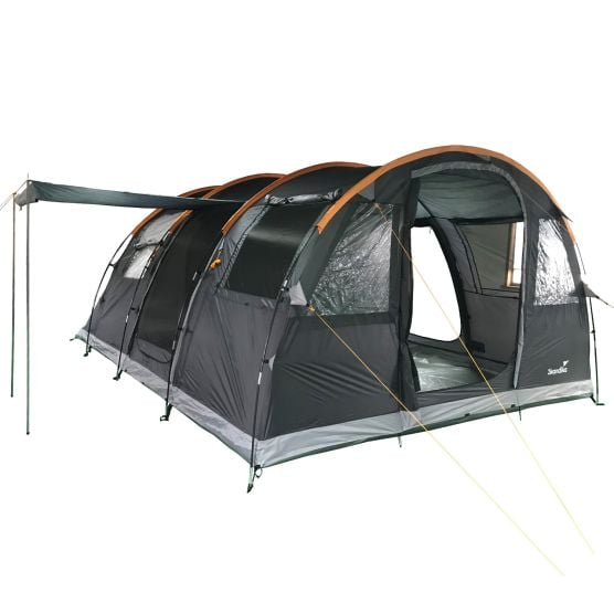 Skandika Gotland 5 tunneltent - Grey
