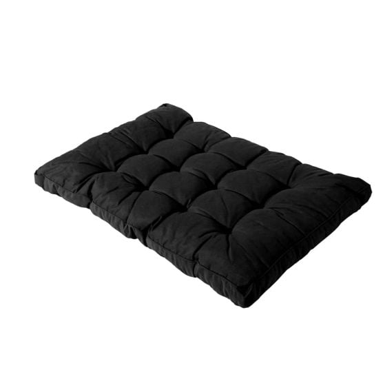 Madison Basic Black  120x80 Loungekussen