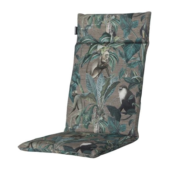 Madison Floris Grey 120x50 Hoge Rug Kussen