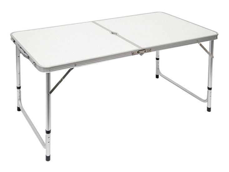 AMANKA 120x60 hoogte verstelbare aluminium kampeertafel