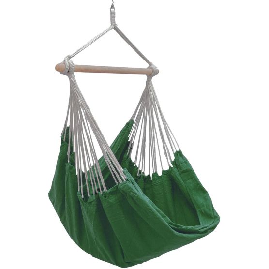 AMANKA 185 x 130 XXL hangstoel - Dark Green