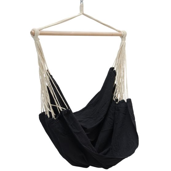 AMANKA 185 x 130 XXL hangstoel - Black