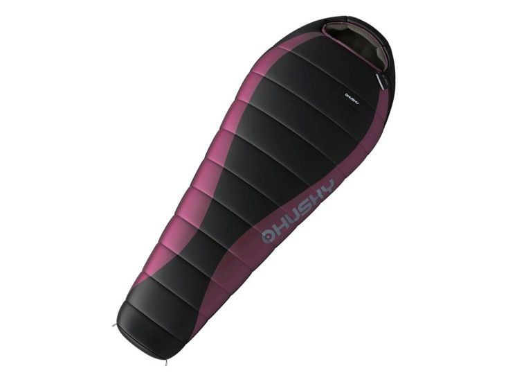 Husky Drape 20 dames mummyslaapzak - Black/purple