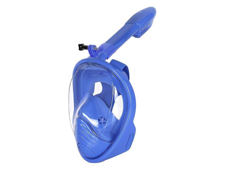 Deuk Intimidatie Maak los Campingwise kinder XS blauw full face duikmasker