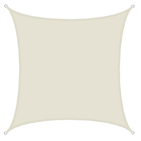 AMANKA 4x4 beige waterafstotende polyester schaduwdoek