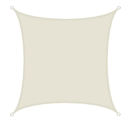AMANKA 3x3 beige waterafstotende polyester schaduwdoek