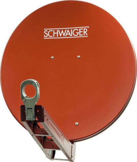 Schwaiger SPI075PW rode 75 cm schotel