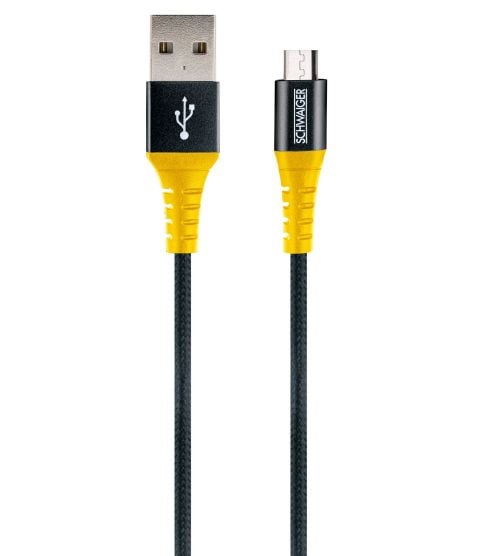 Schwaiger WKUM10 1,2 meter Micro USB oplaadkabel
