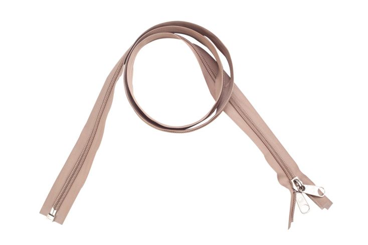ESVO 10 mm 100 cm beige deelbare rits