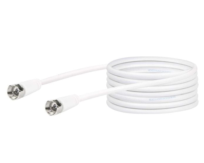 Schwaiger KVC150 15 meter witte satellietkabel