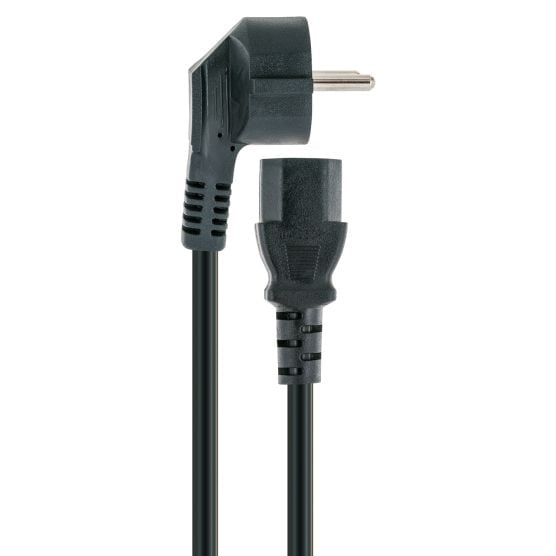 Schwaiger CK80 1,8 meter 230 volt zwarte aansluitkabel