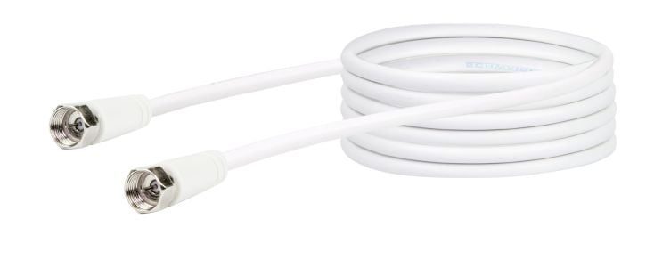 Schwaiger KVC230 3 meter witte satellietkabel