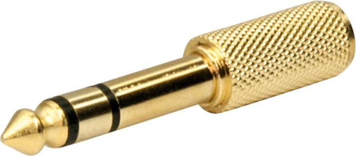 Schwaiger KHA9181 vergulde audioadapter