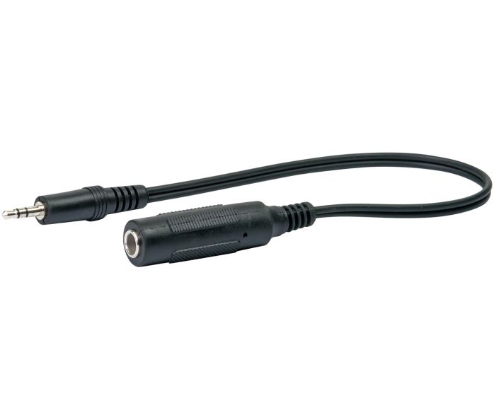 Schwaiger KHA4255 20 cm zwarte audio adapterkabel