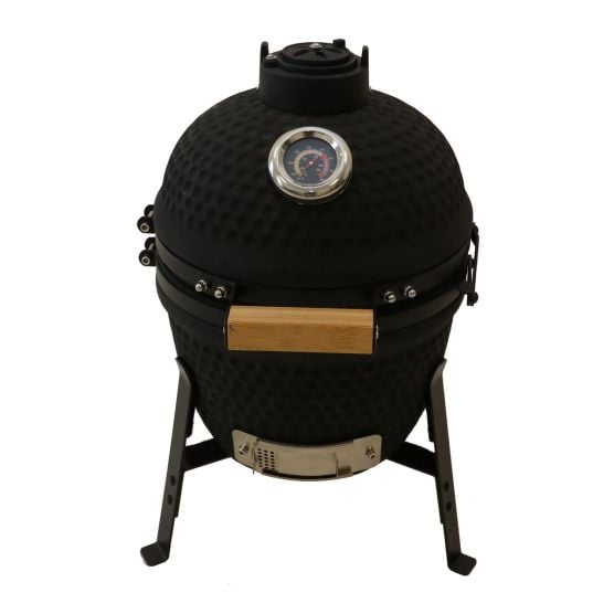 Patton 13 inch Classic mat black Kamado barbecue