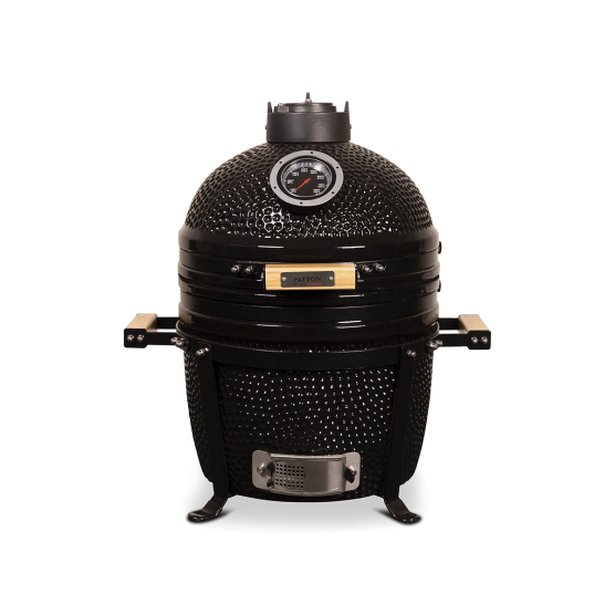 Patton 15 inch black Table Chef Kamado barbecue