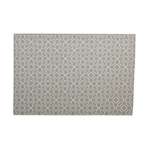 Garden Impressions Gretha Eclips taupe 170x120 buitenkleed