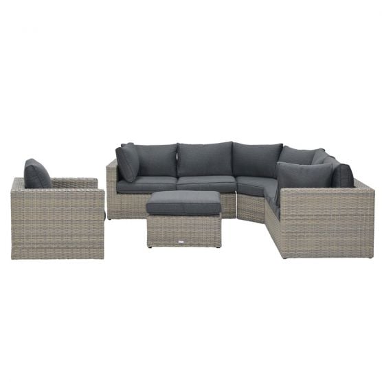 Garden Impressions Carlo XL 5-delige vintage willow loungeset