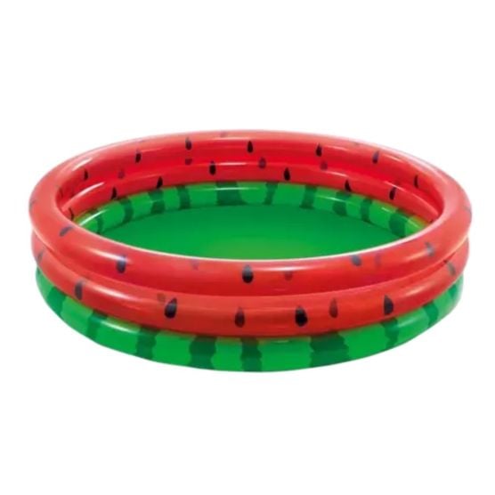 Intex watermeloen opblaasbaar kinderzwembad