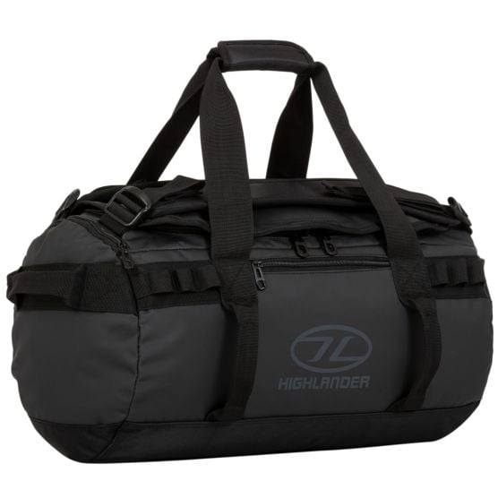 Highlander Storm Kitbag 30 zwarte sporttas