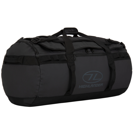 Highlander Duffle Storm Kitbag 90 zwarte reistas