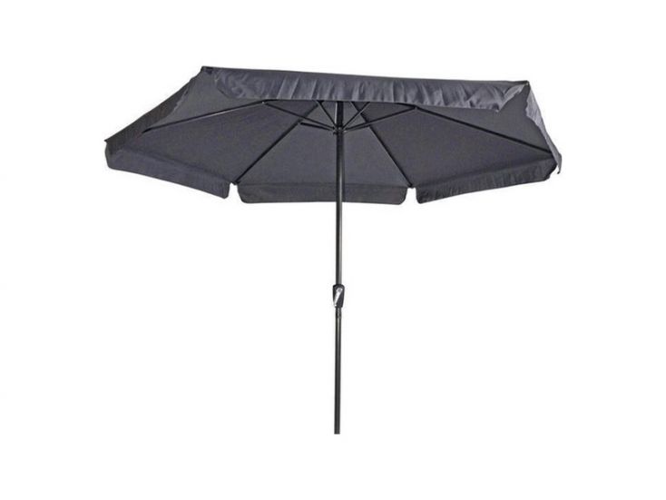 Outdoor Living Gemini 300 cm donkergrijze parasol