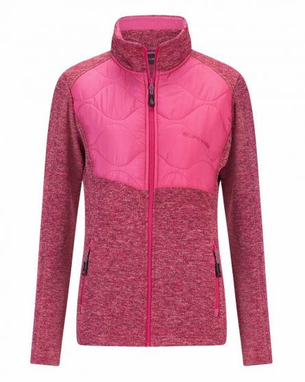 Life-Line Rata roze dames fleece vest
