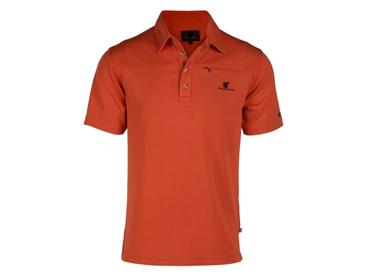 Wolf Camper Marocco oranje heren polo