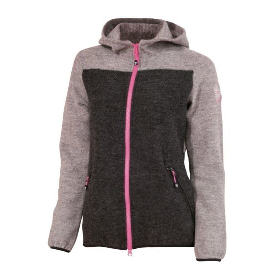 Ivanhoe Zoya Hood Grey wollen dames vest