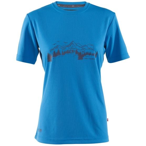 Wolf Camper Blue dames T-shirt