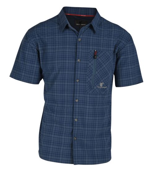 Wolf Camper Ohio Blue heren shirt