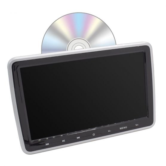 Maxxcount 10,1" HDMI USB Hoofdsteun monitor met DVD-speler