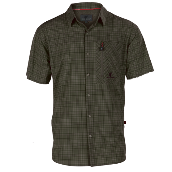 Wolf Camper Ohio Dark Green heren shirt