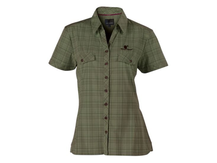 Wolf Camper Jamaica Green dames shirt