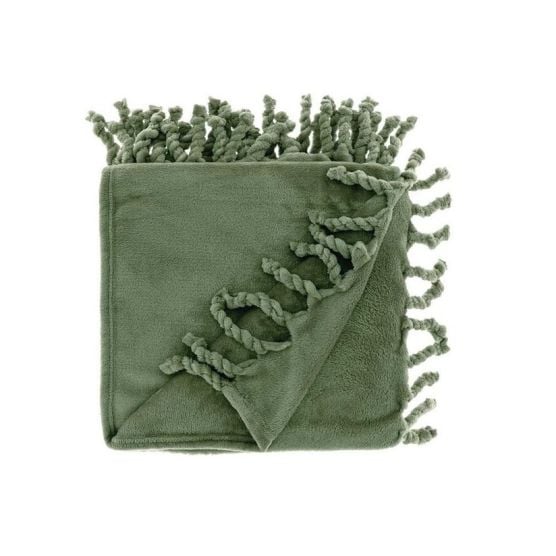 Unique Living Lieke plaid - Green