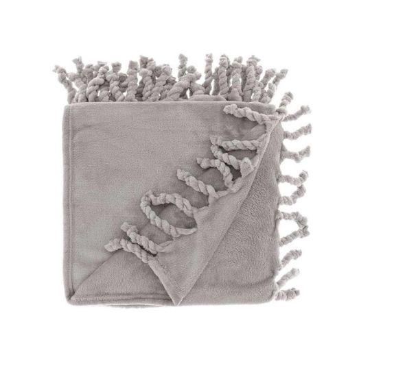 Unique Living Lieke plaid - Grey