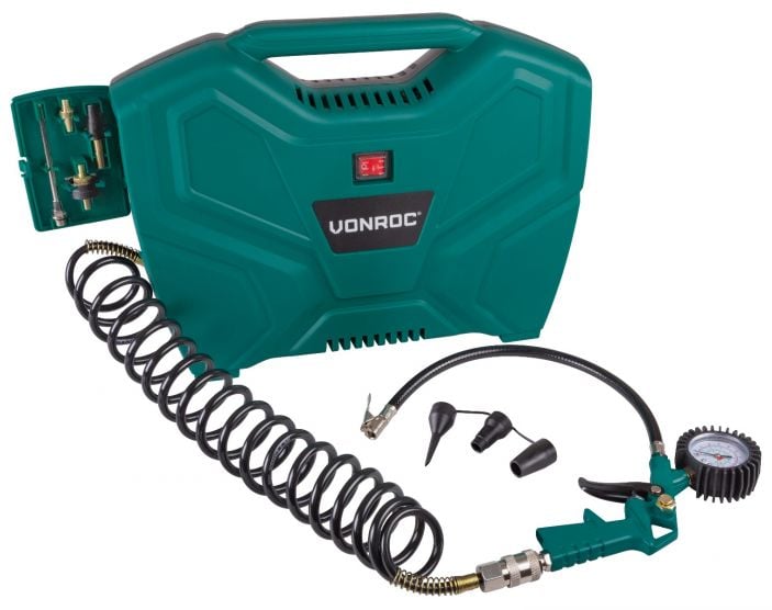 VONROC 8 bar draagbare compressor