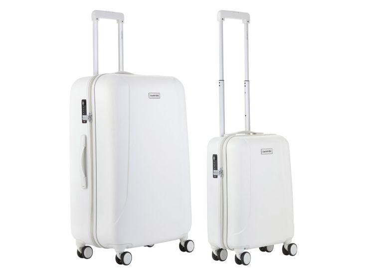 CarryOn Skyhopper 2-delige TSA kofferset - White